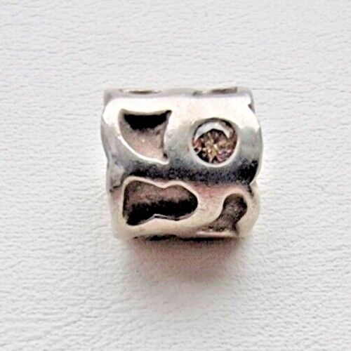 PANDORA RETIRED 925 STERLING SILVER CHAMPAGNE POND CHARM 790336CCZ AT