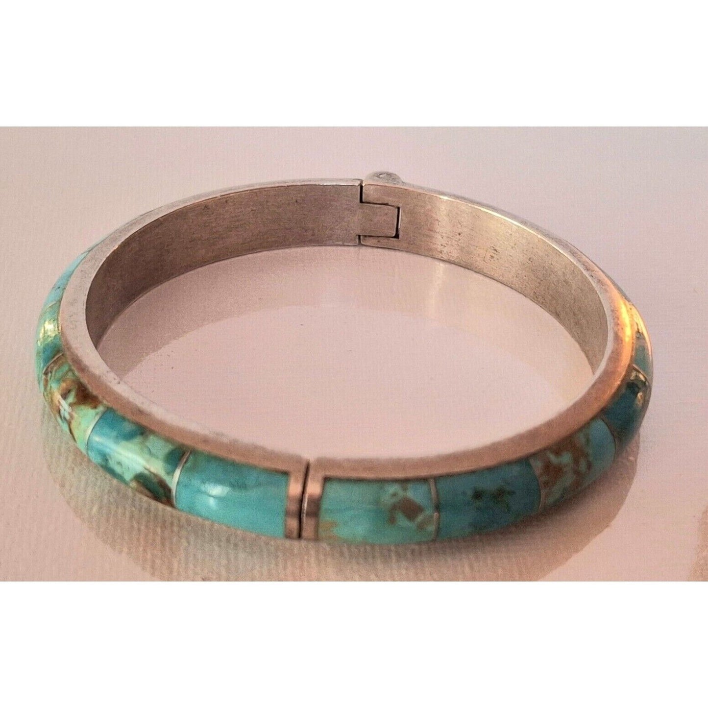 DESERT ROSE TRADING 925 STERLING SILVER TURQUOISE  BRACELET SKY