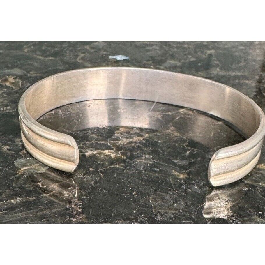 925 STERLING SILVER CUFF  BRACELET SKY