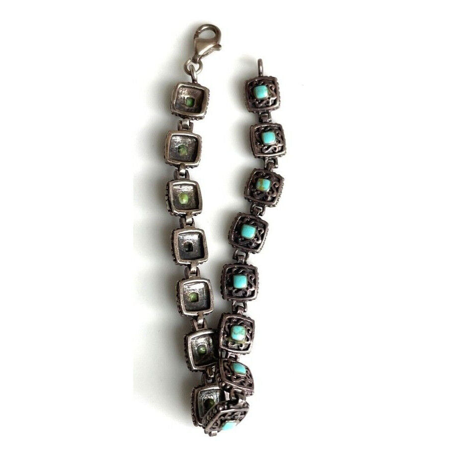 925 STERLING SILVER AND PETITE TURQUOISE BRACELET SKY