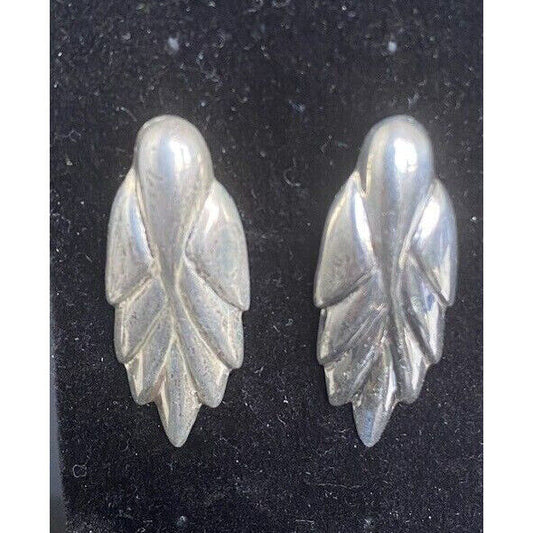 925 STERLING SIHORSE LEAVES EARRINGS SKY