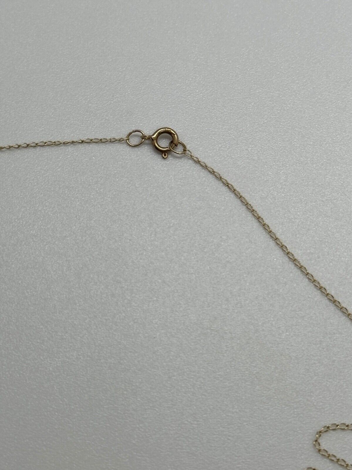 10K YELLOW GOLD NECKLACE TOPAZ & DIAMOND HEART