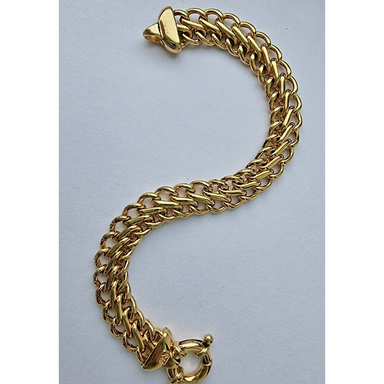 ITALIAN 925 STERLING SILVER VERMEIL  BRACELET SKY