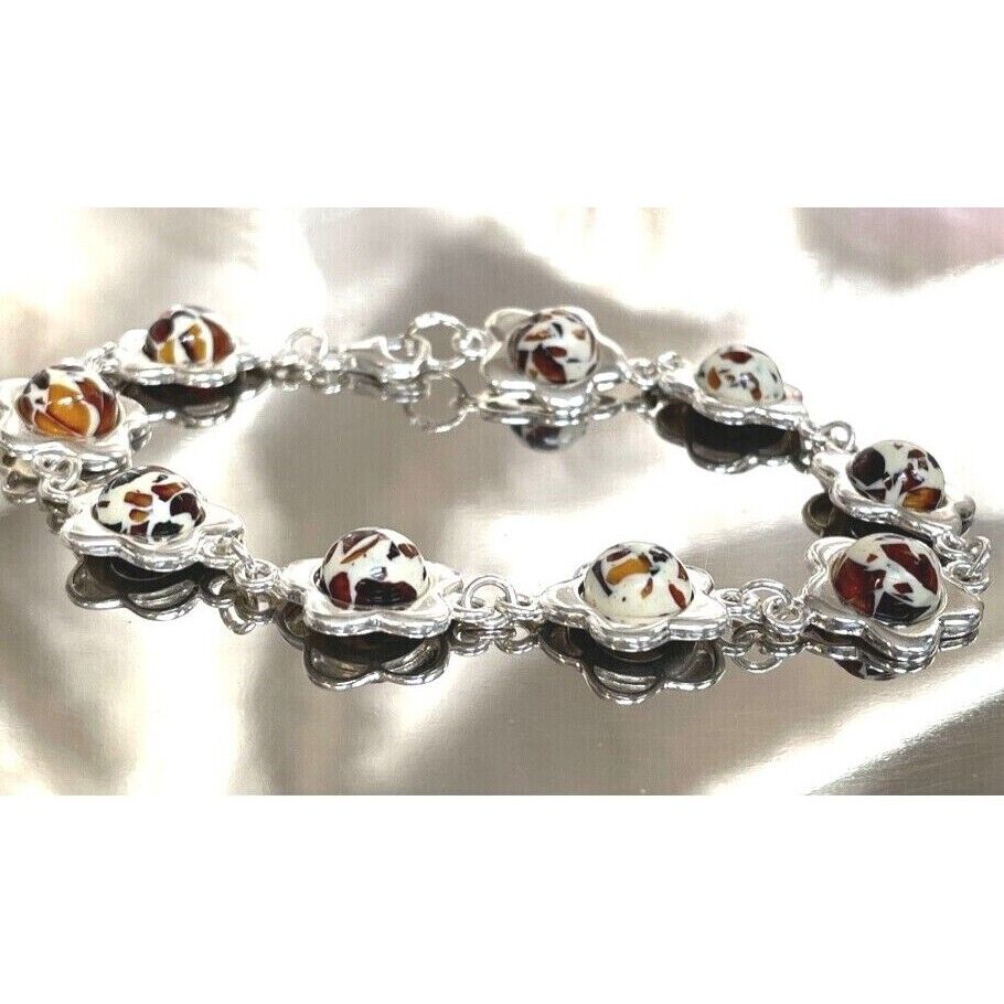 925 STERLING SILVER & MOOKAITE JUSPER BRACELET SKY