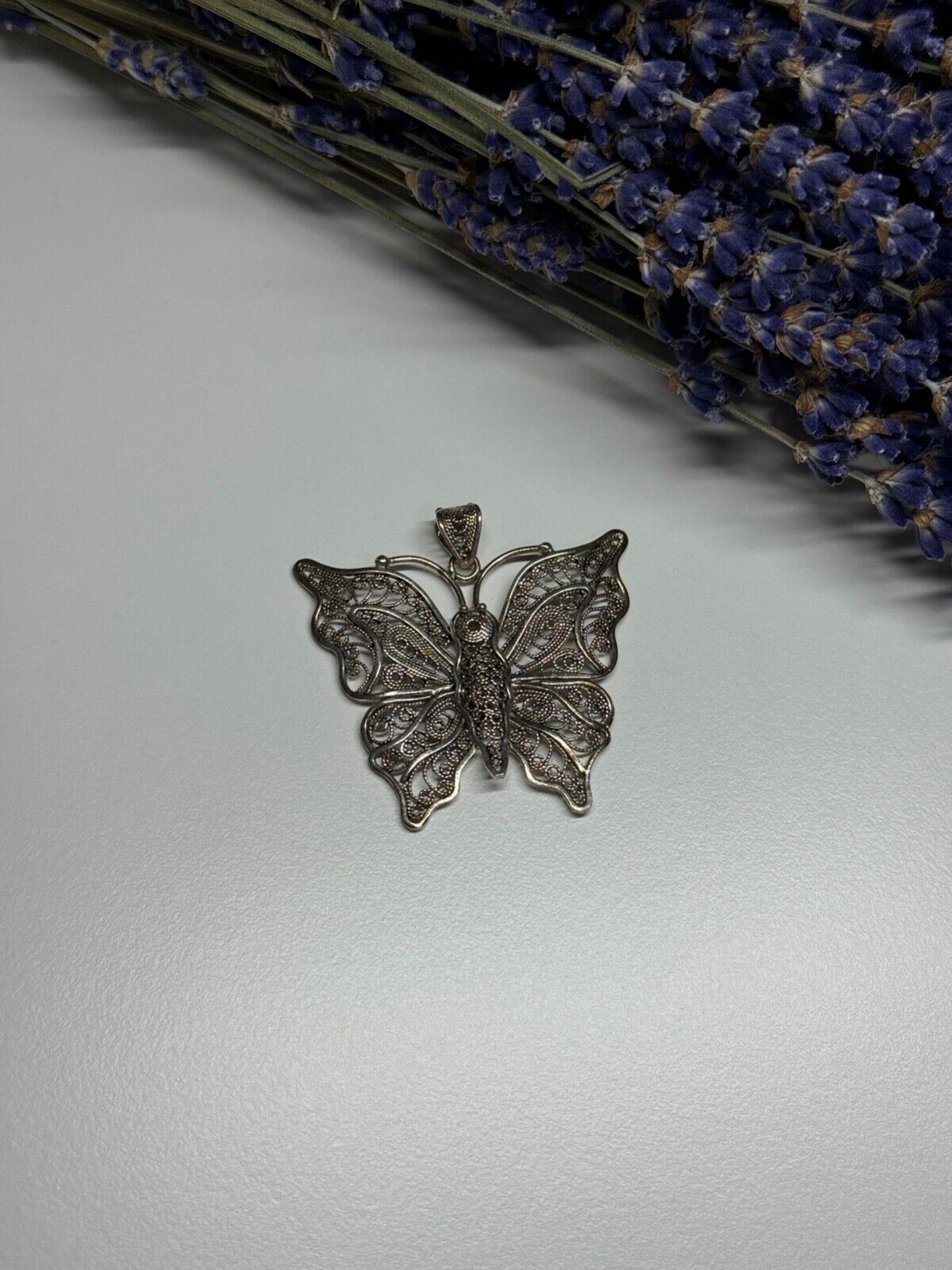 925 STERLING SILVER  BUTTERFLY PENDANT