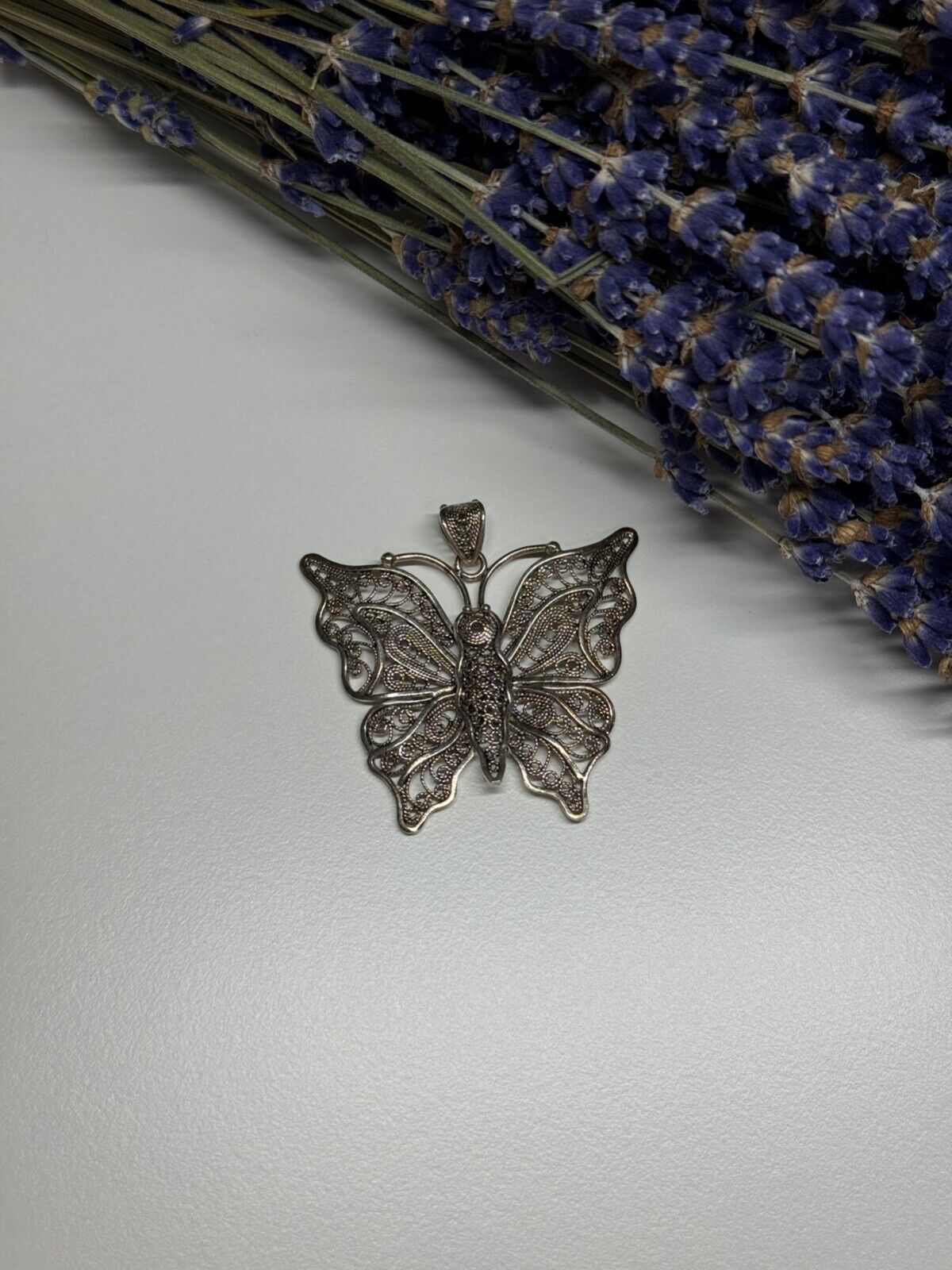 925 STERLING SILVER  BUTTERFLY PENDANT