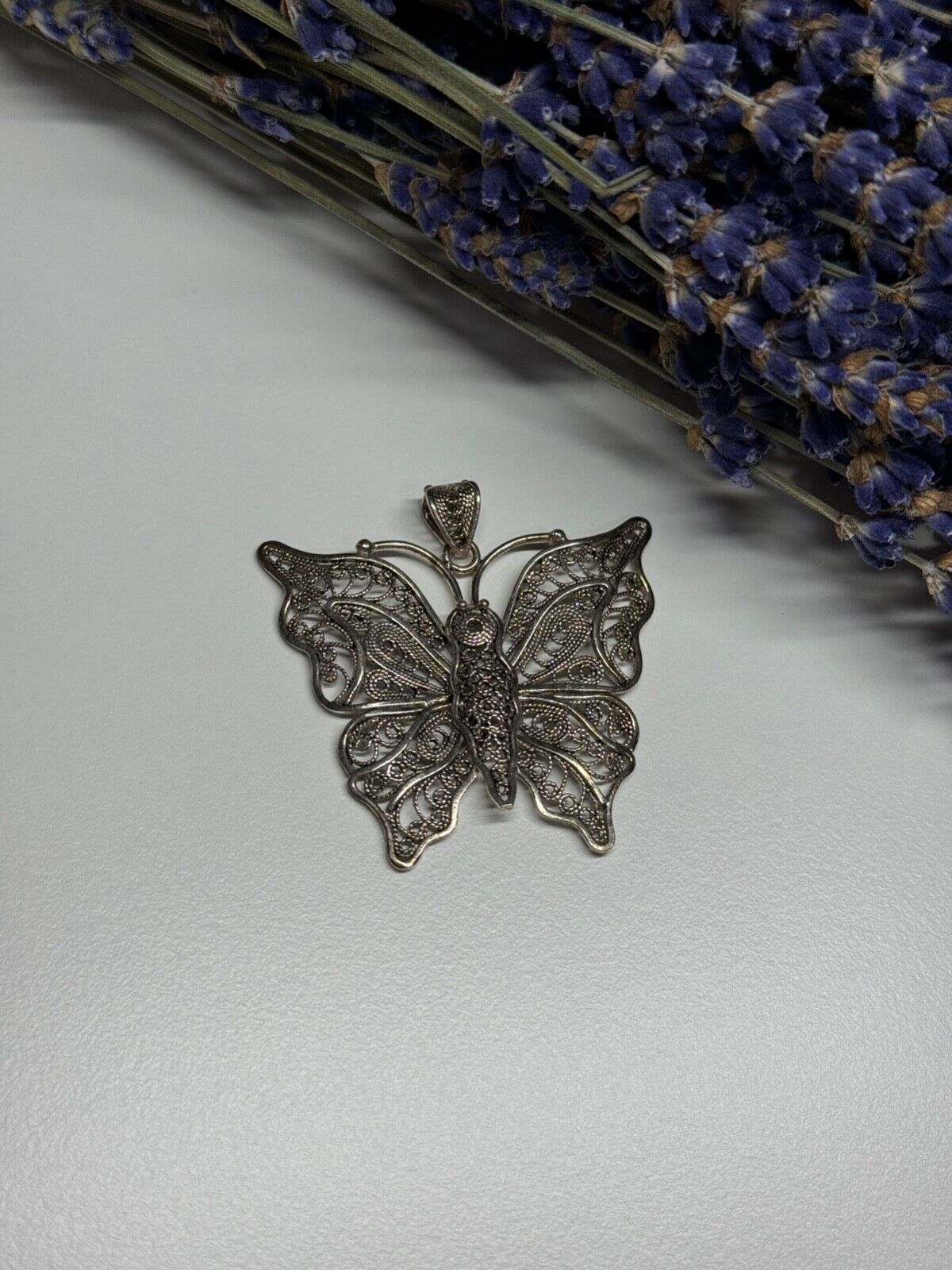 925 STERLING SILVER  BUTTERFLY PENDANT