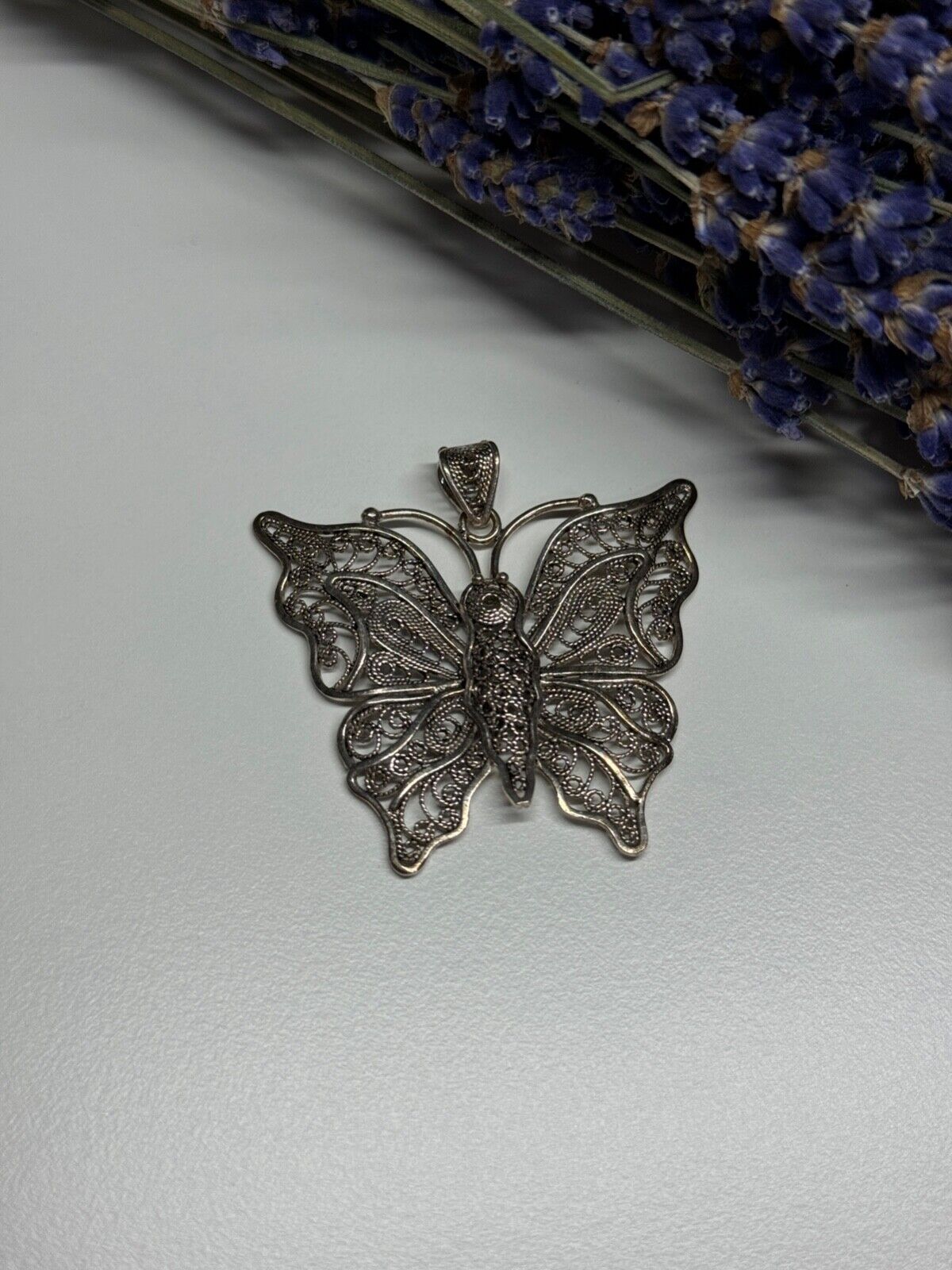 925 STERLING SILVER  BUTTERFLY PENDANT