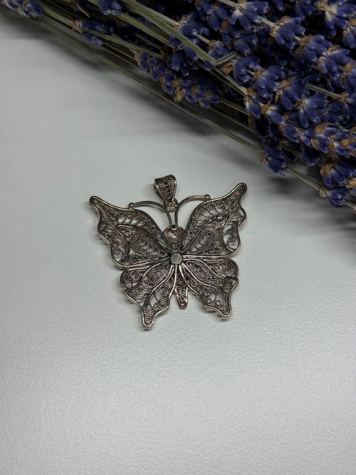 925 STERLING SILVER  BUTTERFLY PENDANT