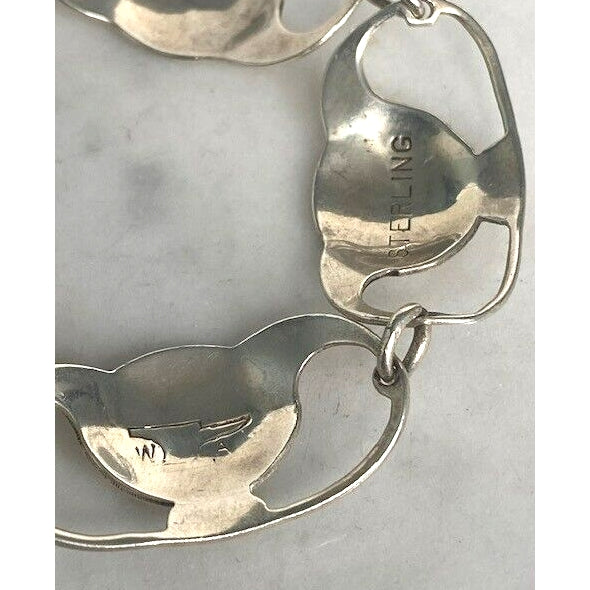 MODERNIST  925 STERLING SILVER BRACELET SKY