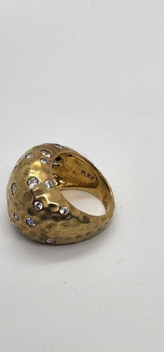 925 Sterling Silver CZ Ring Size 5