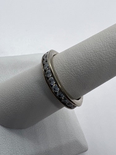 925 Sterling Silver CZ Ring Size 7