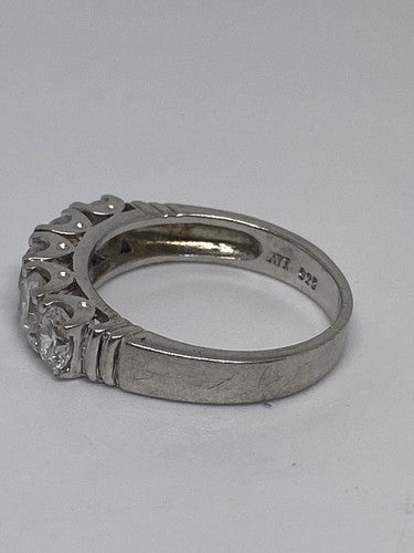 925 Sterling Silver CZ Ring Size 6