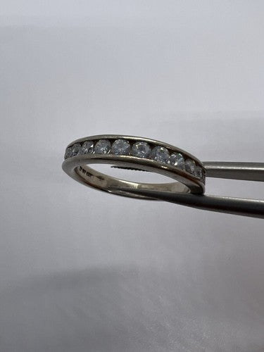 925 Sterling Silver CZ Ring Size 7