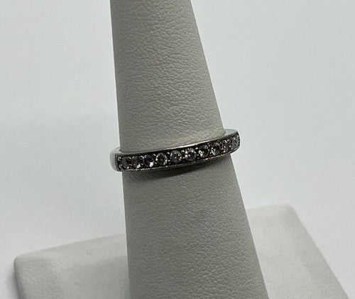 925 Sterling Silver & CZ Ring Size 6