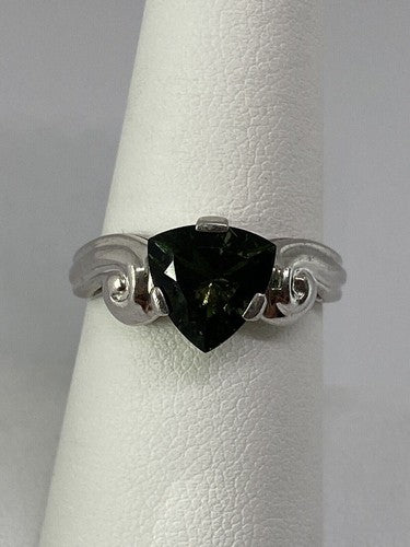 925 Sterling Silver CZ Ring Size 7.75
