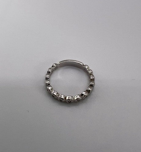 925 Sterling Silver & CZ Ring Size 7