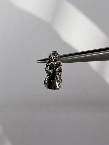 925 Sterling Silver "Kamasutra" Ring Size 4