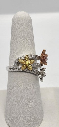 925 Sterling Silver CZ Ring Size 7