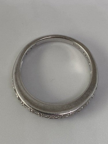 925 Sterling Silver CZ Ring Size 7.75