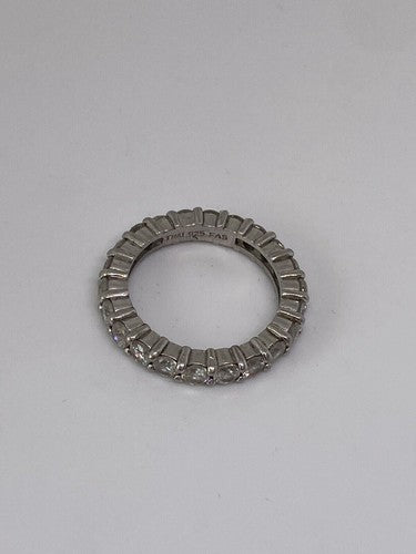 925 Sterling Silver CZ Ring Size 5.75