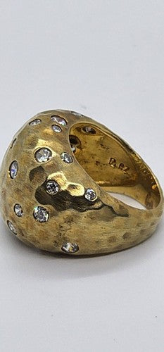 925 Sterling Silver CZ Ring Size 5