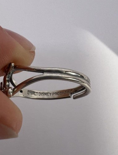 925 Sterling Silver & Walt Disney Prods.sis Ring Size 5