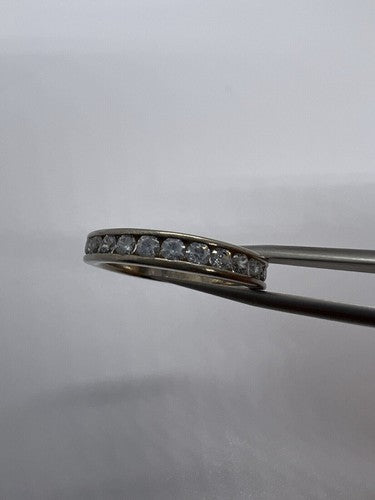 925 Sterling Silver CZ Ring Size 7