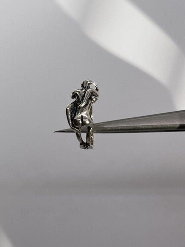 925 Sterling Silver "Kamasutra" Ring Size 4