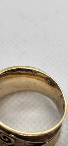 925 Sterling Silver Smoky Quartz Ring Size 8