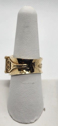 925 Sterling Silver Smoky Quartz Ring Size 8