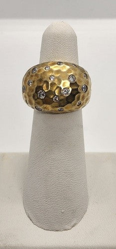 925 Sterling Silver CZ Ring Size 5