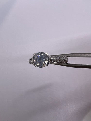 925 Sterling Silver CZ Ring Size 6.5