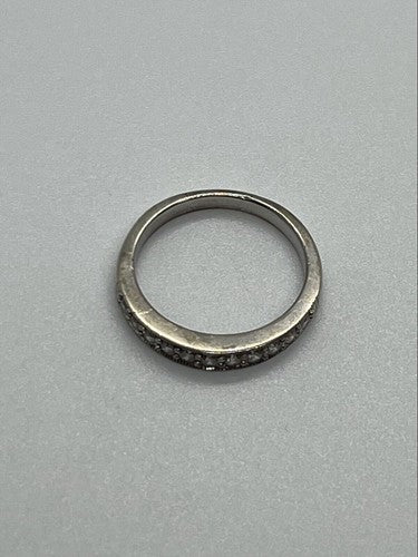 925 Sterling Silver & CZ Ring Size 6