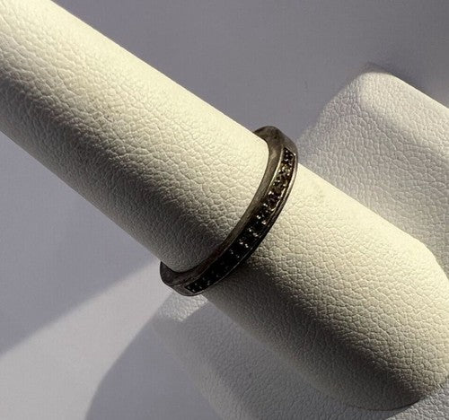 925 Sterling Silver & CZ Ring Size 7
