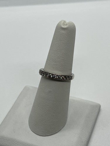 925 Sterling Silver & CZ Ring Size 6