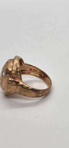 925 Sterling Silver CZ Ring Size 8