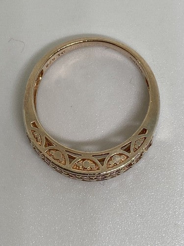 925 Sterling Silver CZ Ring Size 7.5