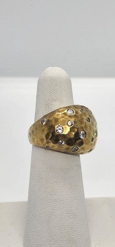 925 Sterling Silver CZ Ring Size 5