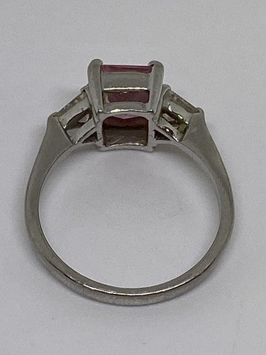 925 Sterling Silver CZ Ring Size 7.75