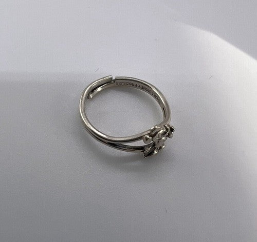 925 Sterling Silver & Walt Disney Prods.sis Ring Size 5