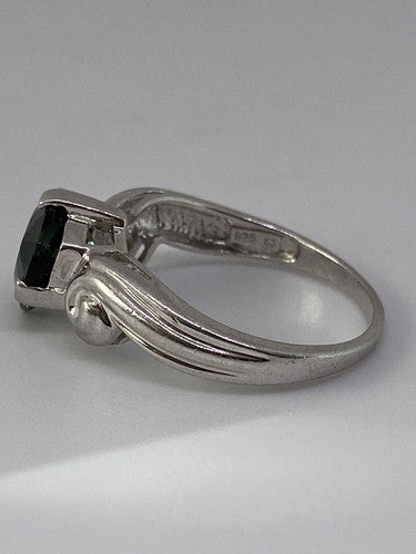 925 Sterling Silver CZ Ring Size 7.75