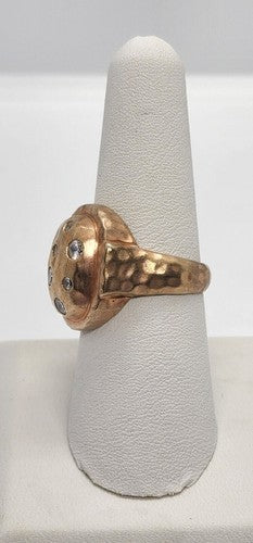 925 Sterling Silver CZ Ring Size 8