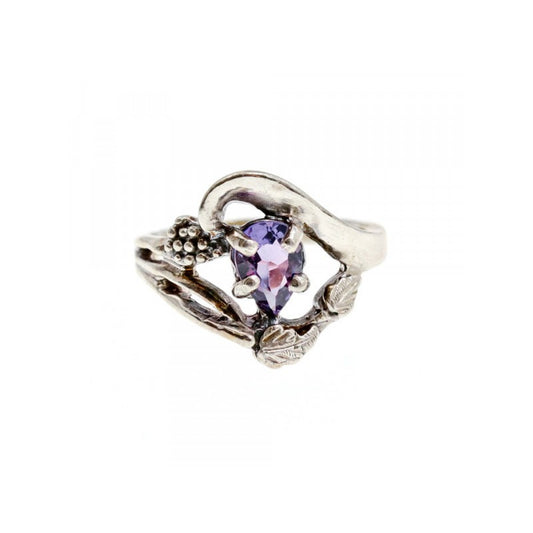 925 STERLING SILVER TANZANITE RING SIZE 7