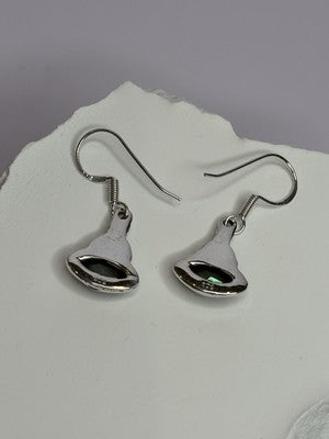 925 Sterling Silver Alexandrite Earrings Length 1.3 Inch