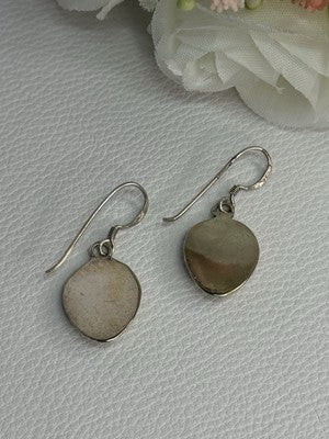 Vintage Native American 925 Sterling Silver Turquoise Earrings Length 1.20 Inch