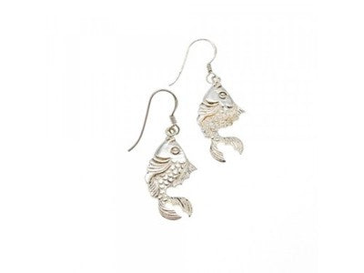 925 Sterling Silver "Fishes" Earrings