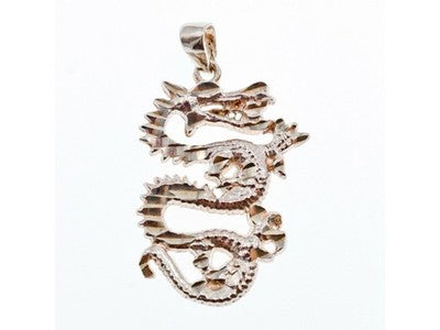 925 Sterling Silver "Dragon" Pendant
