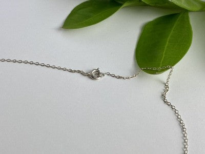 925 Sterling Silver Black Onyx Chain With Pendant