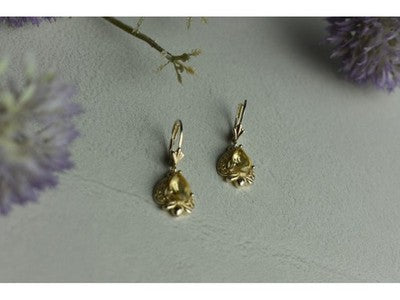 925 Sterling Silver Yellow Tourmaline Earrings